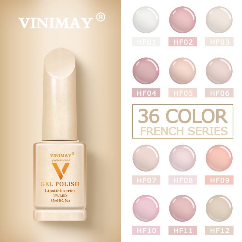 Nail Art France - VINIMAY Fransa Jel Oje Vernis Yarı