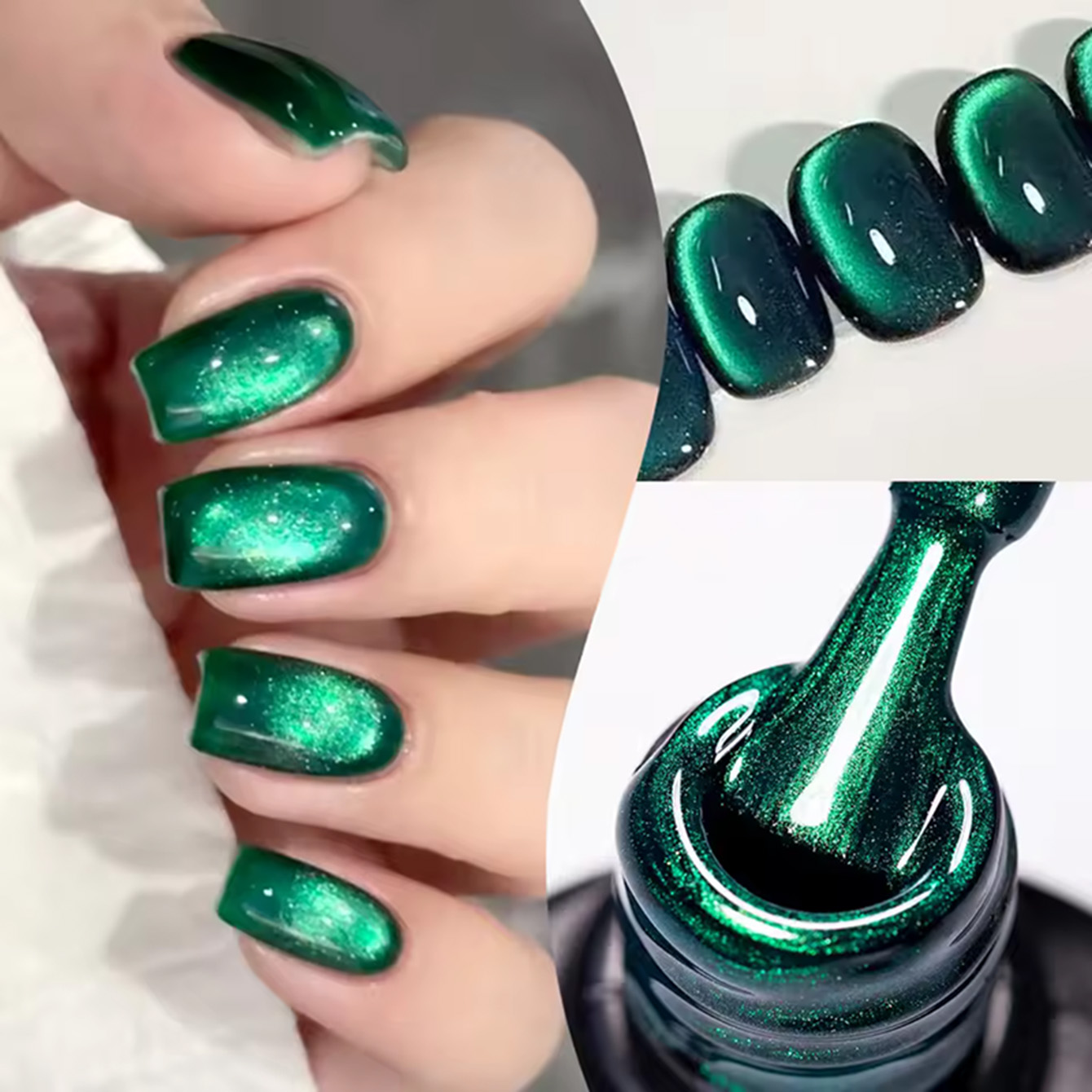 Nail Art Emerald Green - MAINEL 10ML 1 Adet Yüksek Doygunluklu