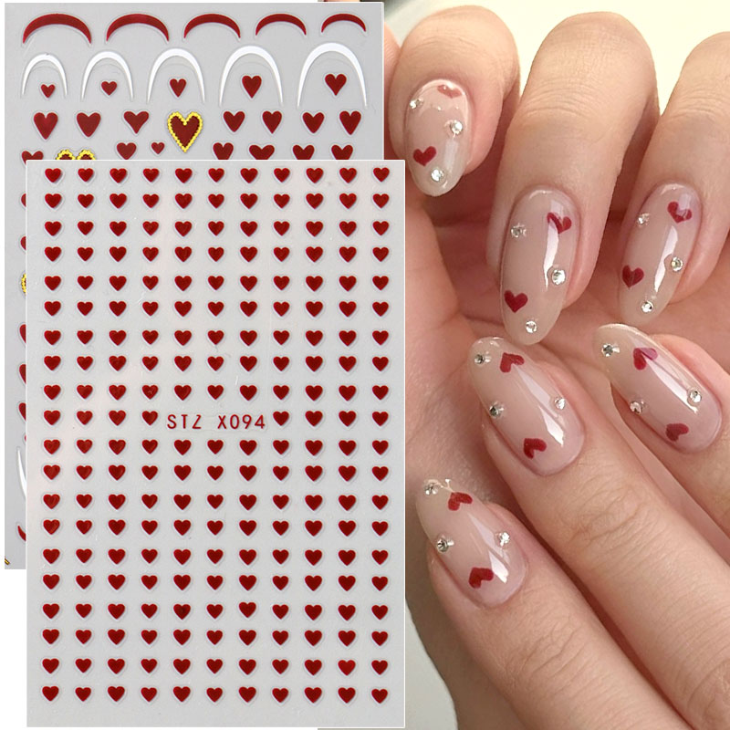 2 adet Mini Aşk Kalp Nail Art  - Nail Art Valentine incelemesi ve fiyatı