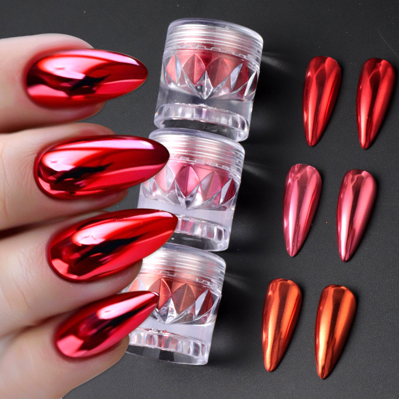Krom Kırmızı Pembe Tırnak Simi - Nail Art Valentine incelemesi ve fiyatı