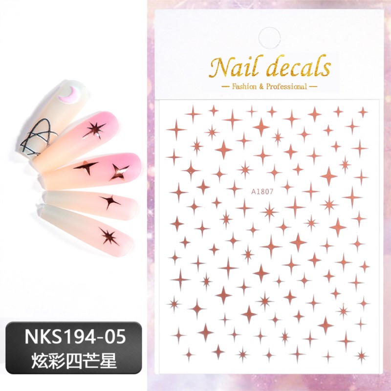 3D lazer gümüş/gül altın Hollo - Nail Art Rose Gold incelemesi ve fiyatı