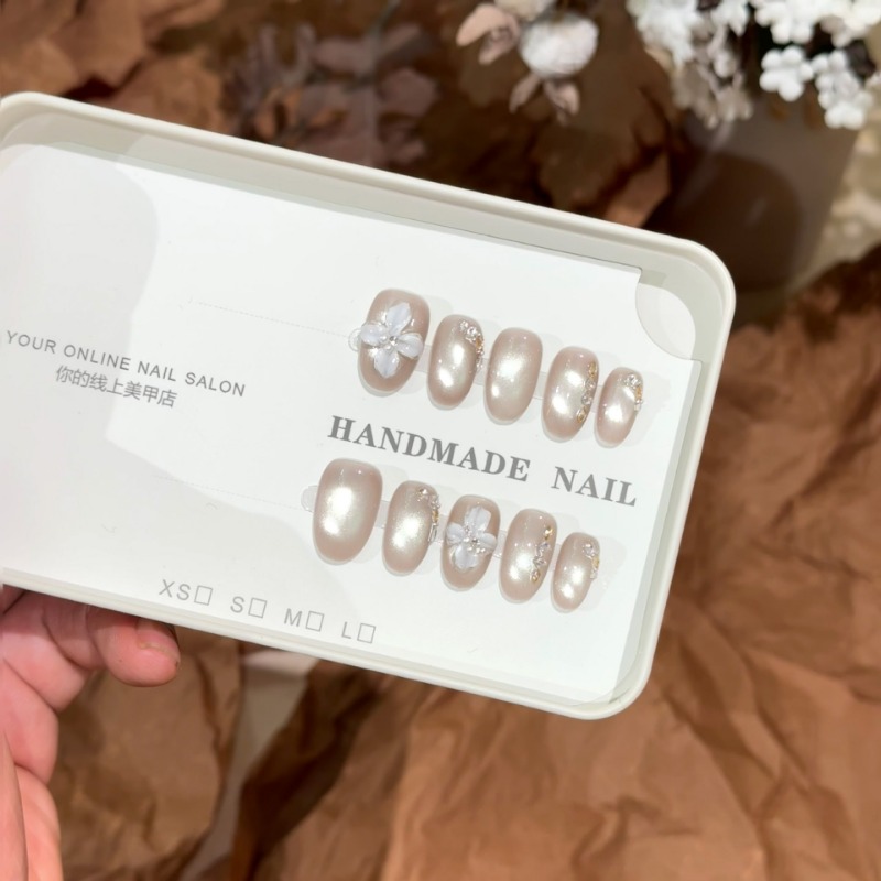 El Yapımı Takma Tırnaklar 3D K - Nail Art Cat Eye Simple incelemesi ve fiyatı