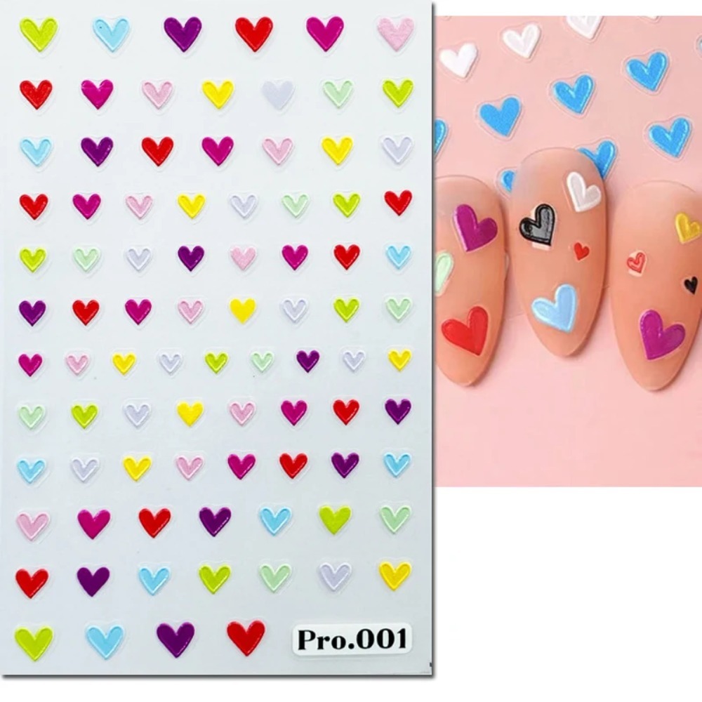 5D Kabartmalı Tırnak Sanatı St - Nail Art Valentine incelemesi ve fiyatı