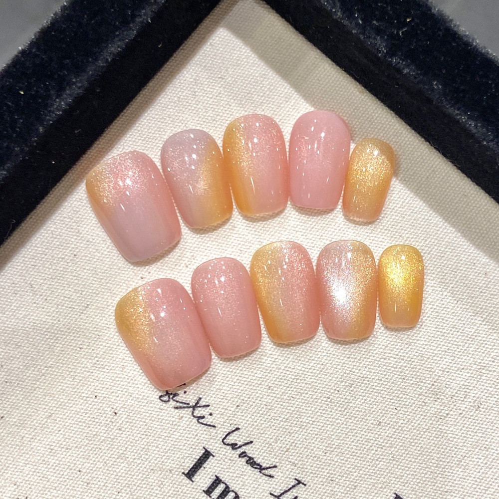 El yapımı kısa basın çivi kedi - Nail Art Cat Eye Simple incelemesi ve fiyatı
