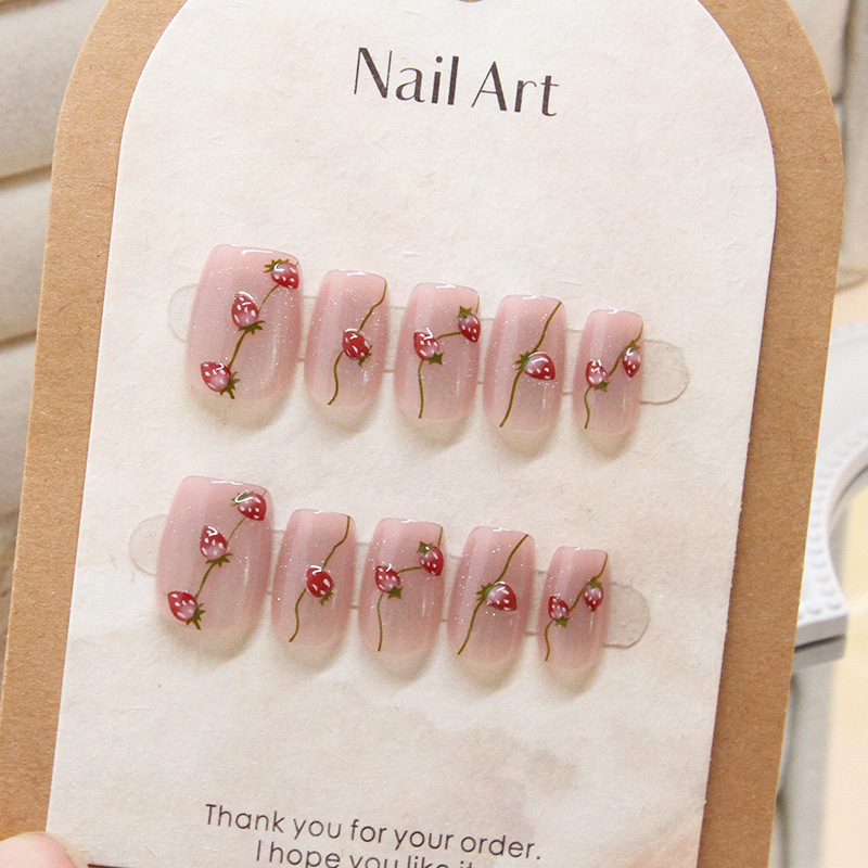 10 adet kadın el yapımı tırnak - Nail Art Cat Eye Simple incelemesi ve fiyatı