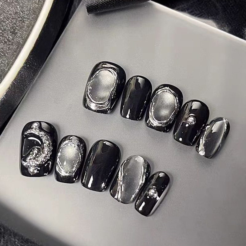 10 adet Glitter kedi gözü el y - Nail Art Cat Eye Simple incelemesi ve fiyatı