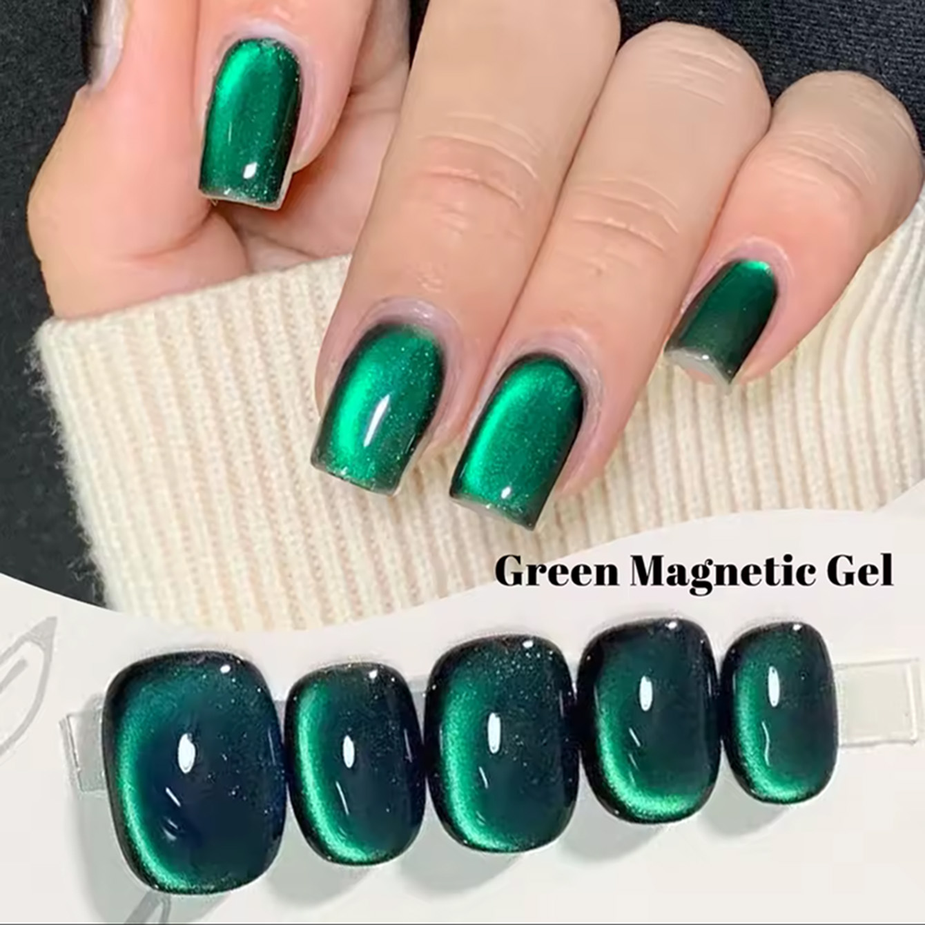 MAINEL 10ML 1 Adet Yüksek Doyg - Nail Art Emerald Green incelemesi ve fiyatı
