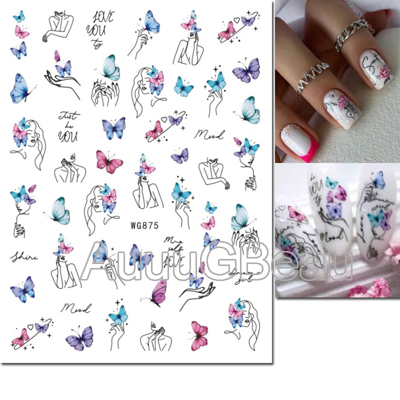 3d Nail Art çıkartmaları sevgi - Nail Art Valentine incelemesi ve fiyatı