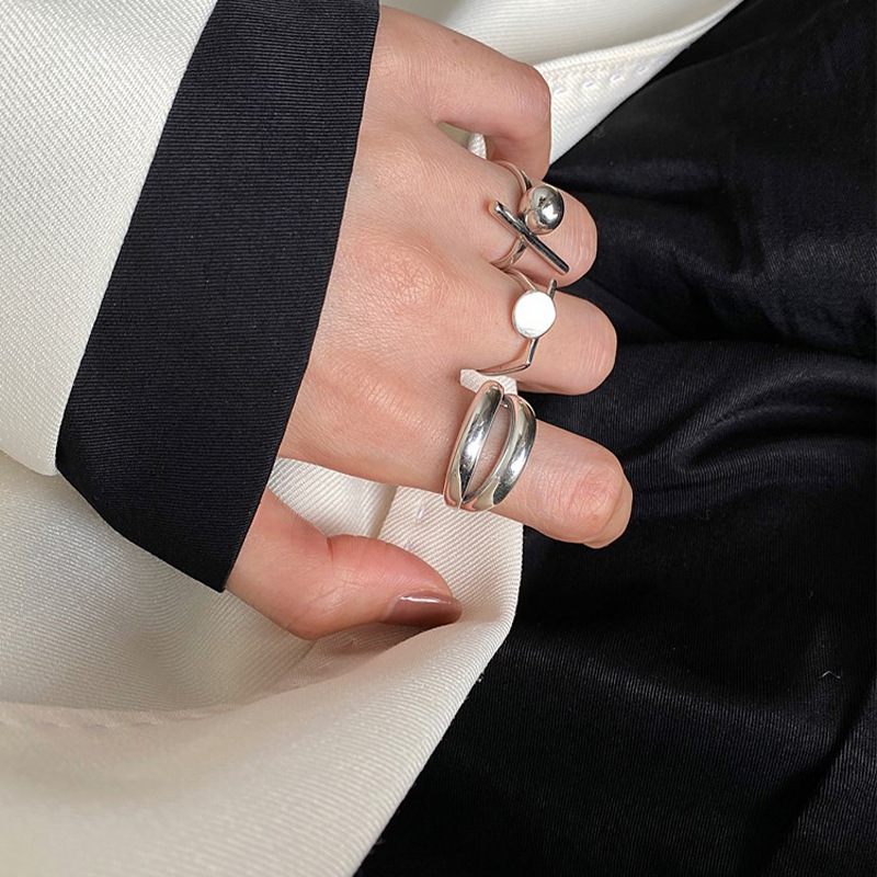 925 ayar gümüş yüzükler yeni p - Nail Art France incelemesi ve fiyatı