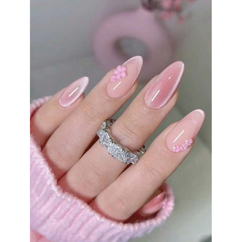 10 Adet El Yapımı Orta Boy Bad - Nail Art Cat Eye Simple incelemesi ve fiyatı