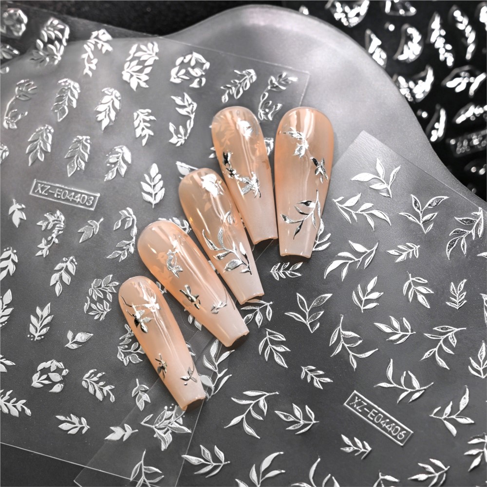 6 adet/takım Parlak Metal Yapr - Nail Art Rose Gold incelemesi ve fiyatı