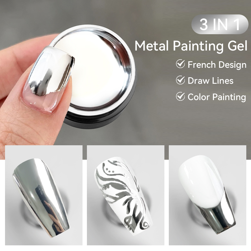 LILYCUTE 7 ML Metalik Boyama J - Nail Art Chrome incelemesi ve fiyatı